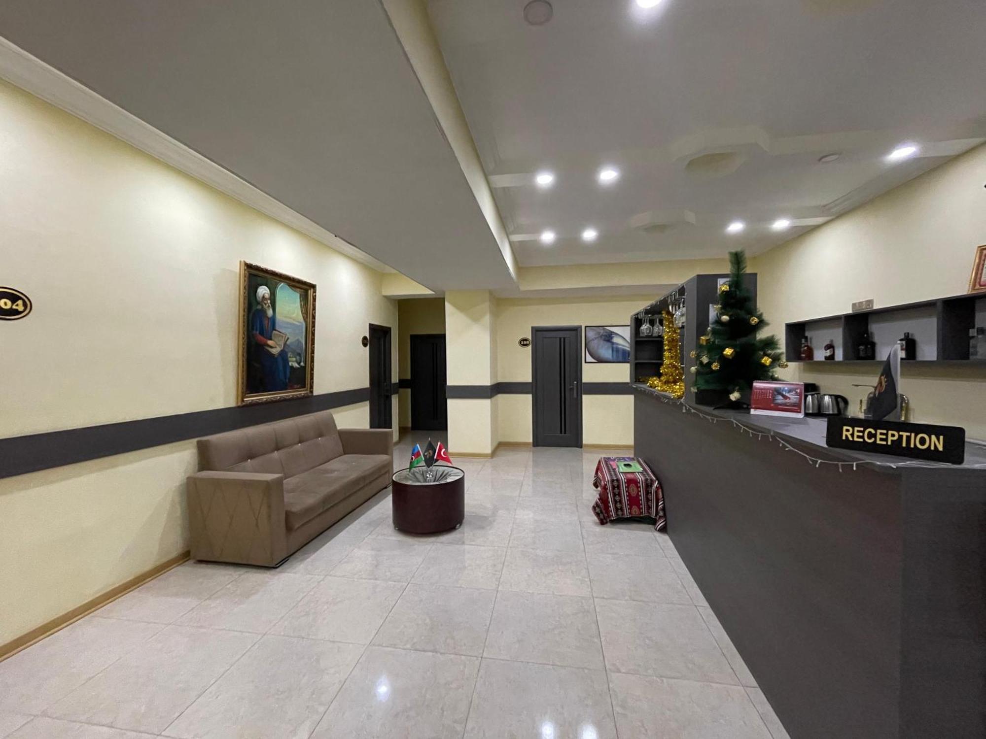 Rahat Hotel Гянджа Екстер'єр фото